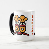 Mug Magique Jour Calendrier Aztèque 20 - Xochitl (Devant gauche)