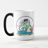 Mug Magique Jour de Pâques amusant Bunny (Gauche)