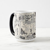 Mug Magique Journal vintage (Devant gauche)