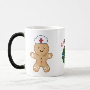 Mug Magique Journée de l'infirmière féminine Maman appréciatio