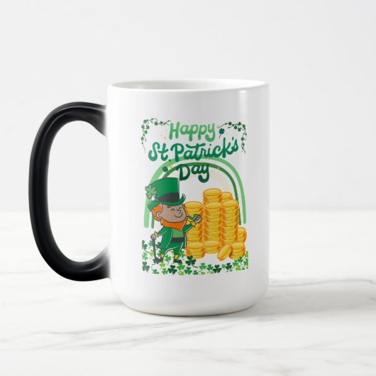 MUG MAGIQUE JOURNÉE ST PATRICK  (Gauche)