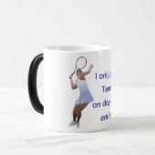 Mug Magique Jours de TennisChick (Devant gauche)