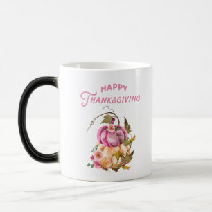 Mug Magique Joyeuse action de grâce automne