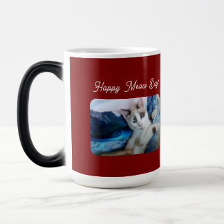 Mug Magique Joyeuse Fête du Miaou, Amoureux des Chats
