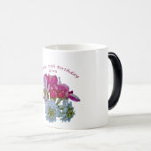Mug Magique Joyeux 70e Grand-mère (Devant droit)