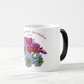 Mug Magique Joyeux 80e anniversaire -Gran (Devant droit)