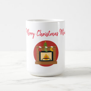 Mug Magique Joyeux foyer maman Noël