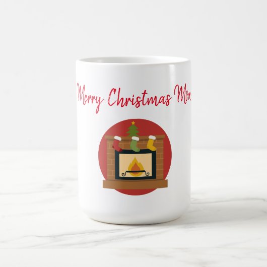 Mug Magique Joyeux foyer maman Noël (Centre)