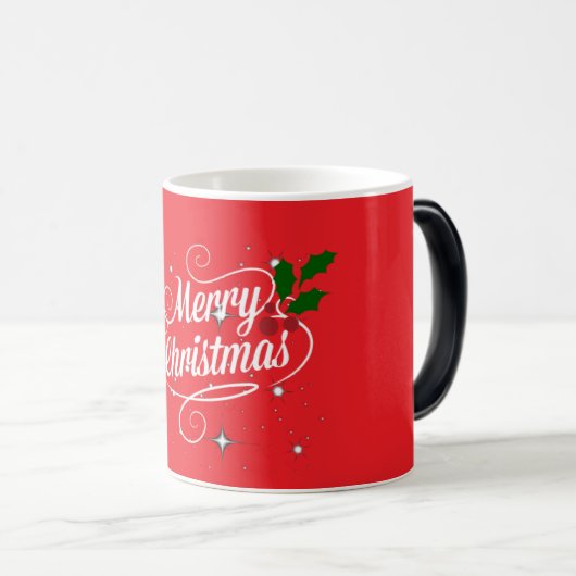 Mug Magique Joyeux Noël (Devant droit)