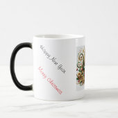 Mug Magique Joyeux Noël à l'avance. (Gauche)