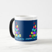 Mug Magique Joyeux Noël Bonne Année (Devant gauche)