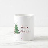 Mug Magique Joyeux Noël moderne & élégant (Centre)