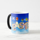 Mug Magique Joyeux Pâques (Devant gauche)