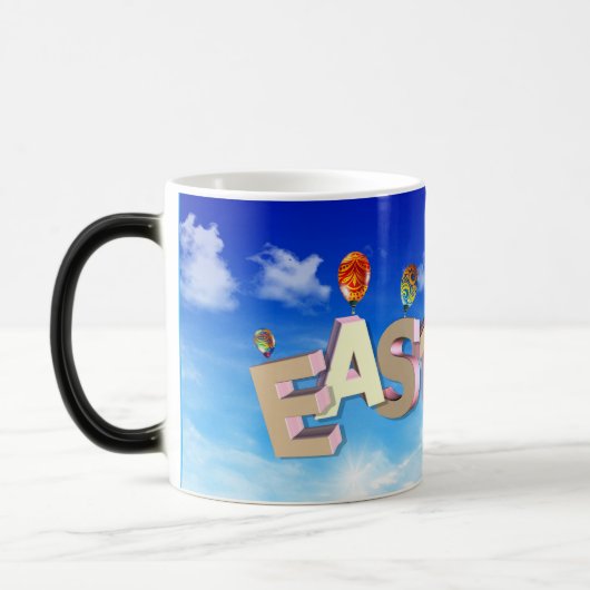 Mug Magique Joyeux Pâques (Gauche)