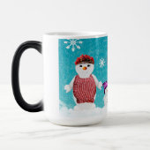 Mug Magique Joyeux Snowmen (Gauche)