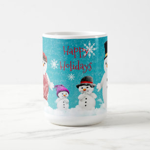 Mug Magique Joyeux Snowmen