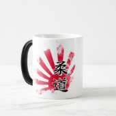 Mug Magique Judo Kanji - Soleil Levant (Devant gauche)