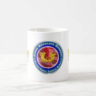 Mug Magique Juge-avocat général de l'Armée Corps du JAG