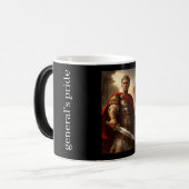 Mug Magique Julius Caesar noir & blanc (Devant gauche)