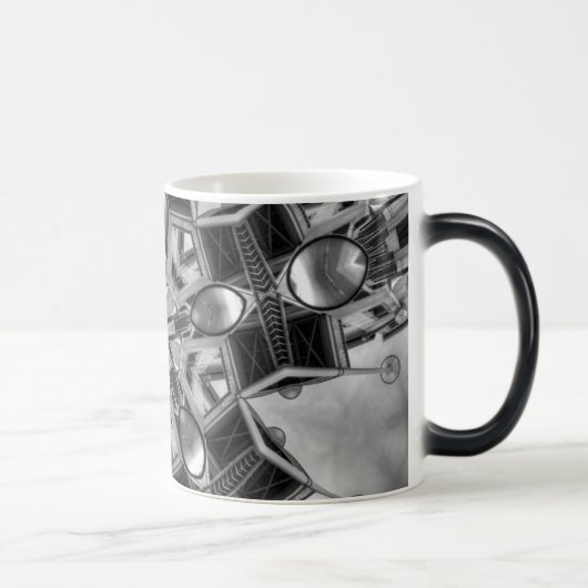 Mug Magique Kaleidoscope Star gris foncé... (Droite)
