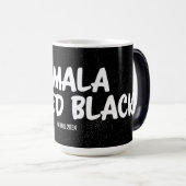 Mug Magique Kamala devient noir (Devant droit)