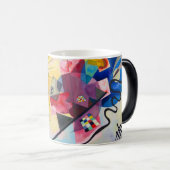 Mug Magique Kandinsky jaune-rouge-bleu (Devant droit)