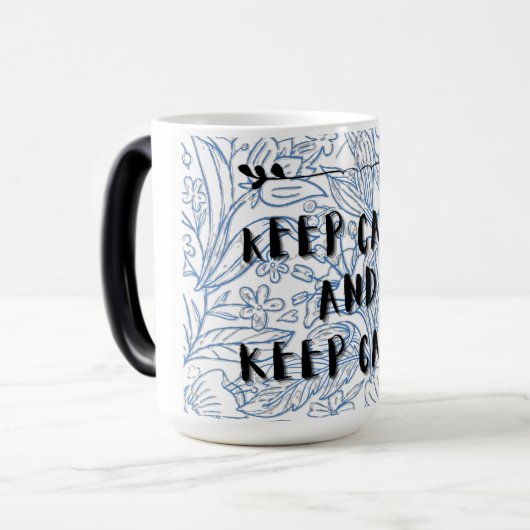 Mug Magique Keep calm and keep calm (Devant gauche)