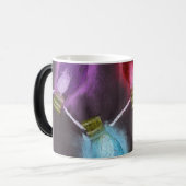 Mug Magique KidsArt for CHOC - Lumières de Noël brillantes (Devant gauche)