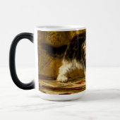 Mug Magique Kitten avec peinture et brosses (Gauche)