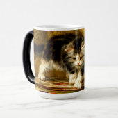 Mug Magique Kitten avec peinture et brosses (Devant gauche)