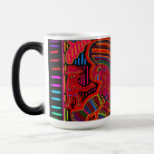 Mug Magique Kuna Indian Friendly Dragon (Gauche)