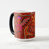 Mug Magique Kuna Shaman Peyote Ritual - SCOTUS coupe mes droit (Devant gauche)