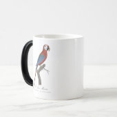 Mug Magique L' Ara Macao / Red and green Macaw  (Devant gauche)