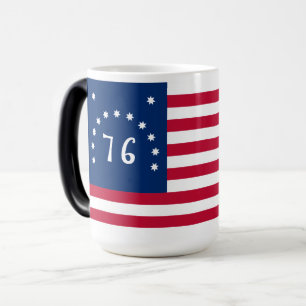 Mug Magique La bannière de Bennington : le 76e drapeau de bata