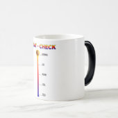 Mug Magique La chaleur - contrôle (Devant droit)