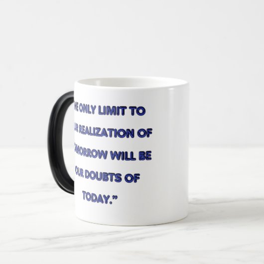 Mug Magique La confiance et l'optimisme (Devant gauche)