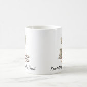 Mug Magique La connaissance n'est jamais un petit devis (Centre)