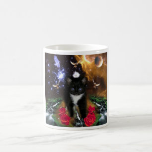 Mug Magique La conscience universelle est Kitty féroce