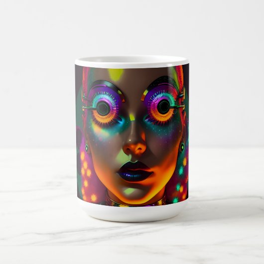 Mug Magique La Femme Électrique (Centre)