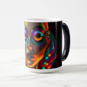 Mug Magique La Femme Électrique (Devant droit)