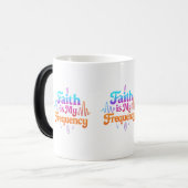 Mug Magique La Foi est ma fréquence (Devant gauche)