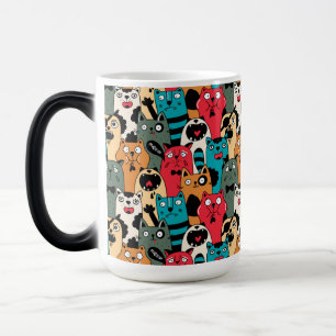 Mug Magique La foule des chats