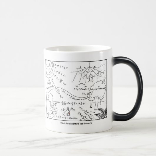 Mug Magique La foule, les scientifiques voient le monde ~ À GA (Droite)