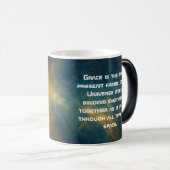 Mug Magique La grâce est le tissu de l'univers (Devant droit)