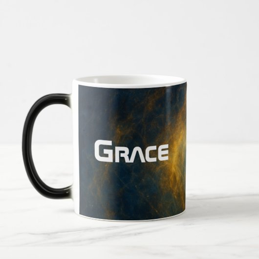 Mug Magique La grâce est le tissu de l'univers (Gauche)
