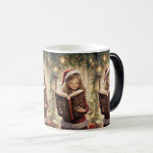 Mug Magique La magie de Noël et la lecture : le rêve d'une jeu (Devant droit)