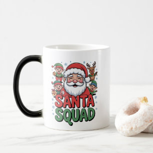 Mug Magique La mauvaise influence du Père Noël (Escouade drôle