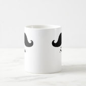 MUG MAGIQUE LA MEILLEURE MOUSTACHE NOIRE PERSONNALISÉE (Centre)