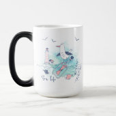 Mug Magique La mer est mon amour (Gauche)