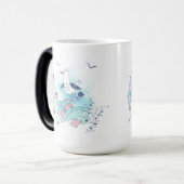 Mug Magique La mer est mon amour (Devant gauche)